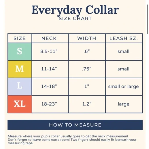 💛 Large Lucy & Co. Everyday PVC Collar in Coral - Picture 14 of 16